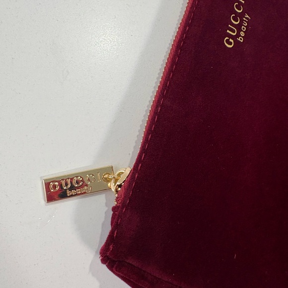 Gucci Deep Red cosmetic bag - Picture 3 of 9